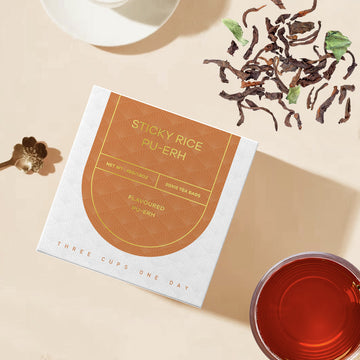 Blended Tea Sticky Rice Pu-erh Tea Bags-15pcs Tea Bags